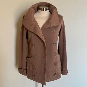 Dark Beige/Light Brown Coat (Size S)